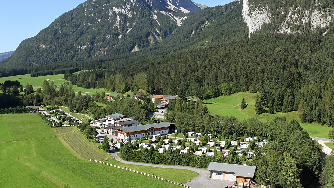Campingplatz Leutasch in Oostenrijk is overgenomen door EuroParcs en wordt compleet vernieuwd. Foto: EuroParcs