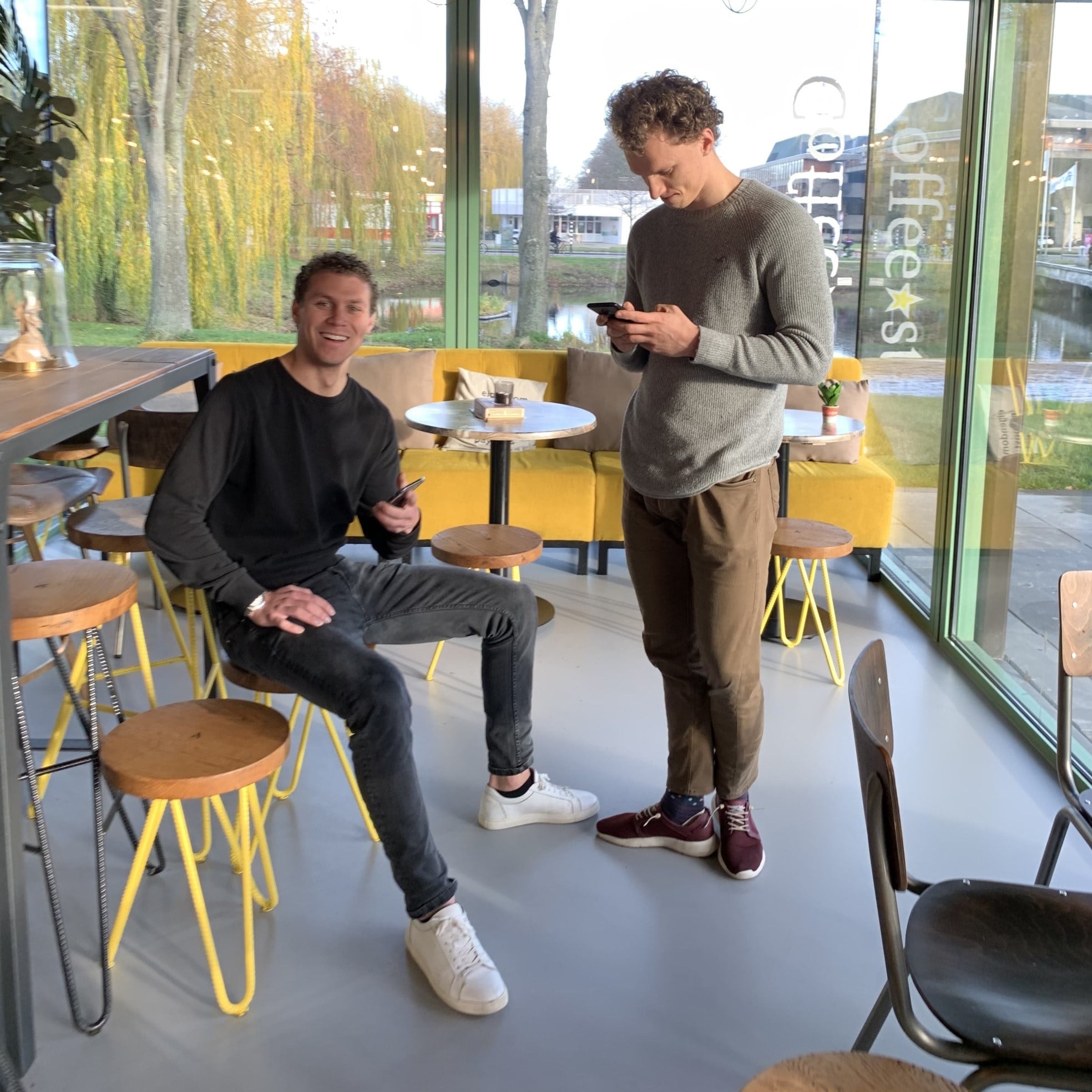 Philip van den Heuvel en Marco van der Woude van Breeze.