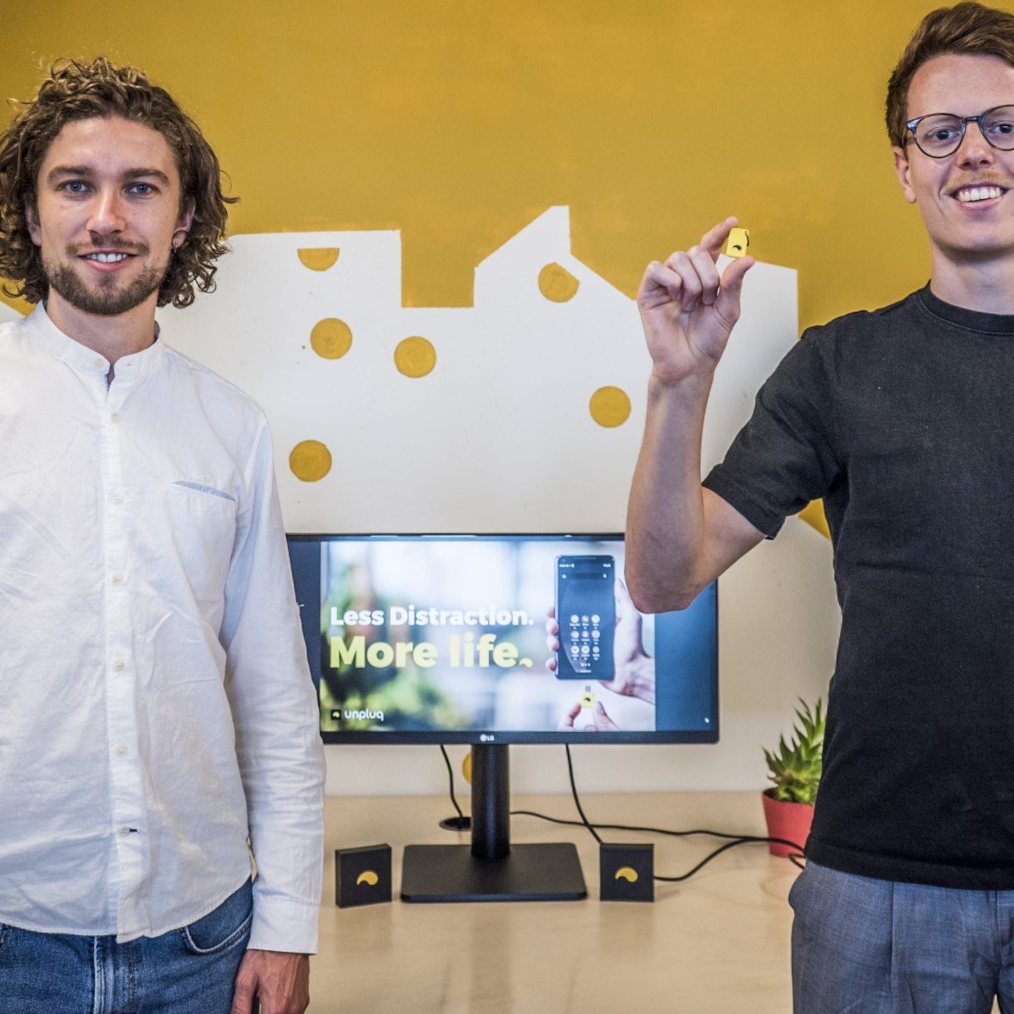 verslaafd aan smartphone startup unpluq helpt bij afkicken