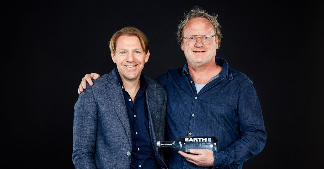 Henk Witteveen (rechts) en Patrick de Nekker, founding fathers van EARTH Water.