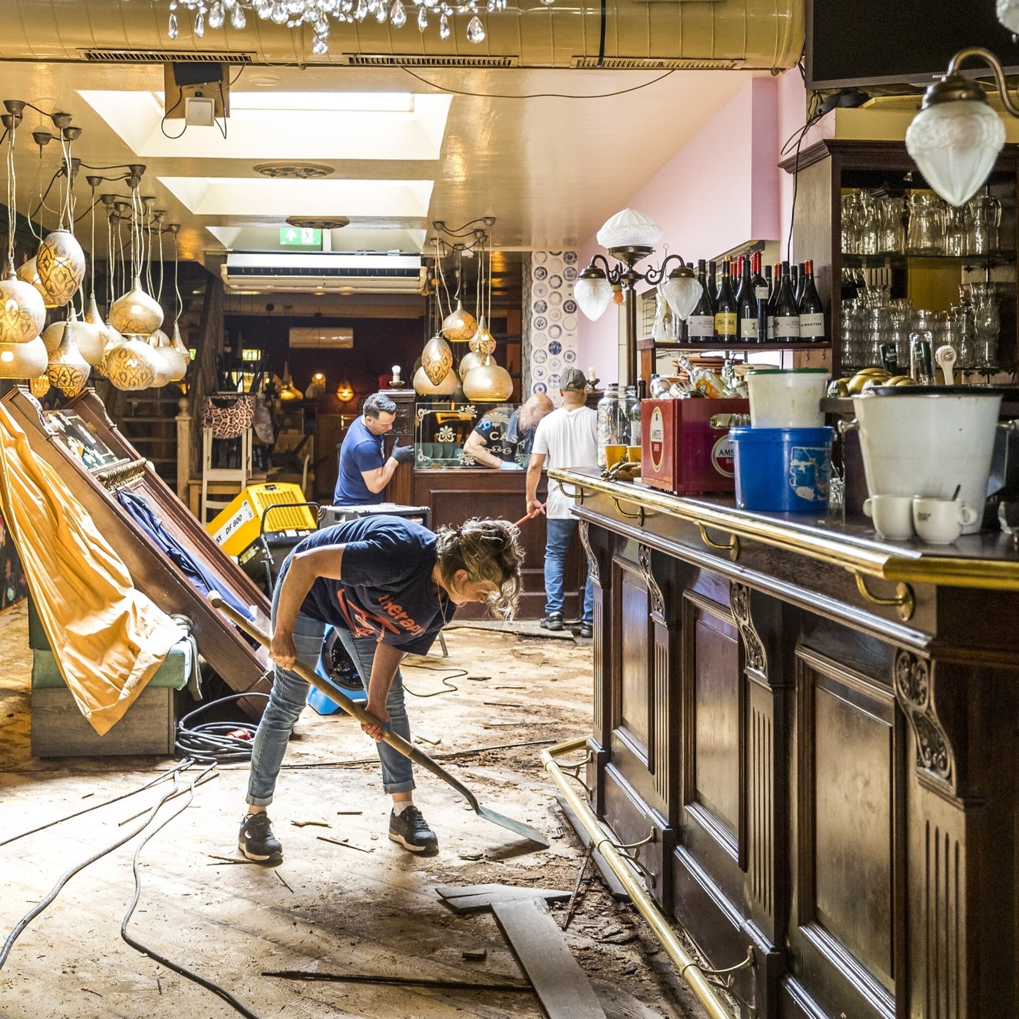 200 miljoen euro bedrijfsschade in valkenburg door watersnood