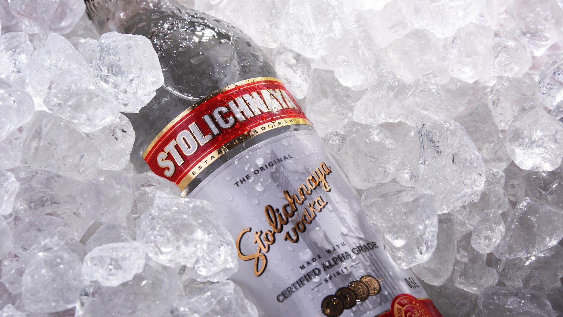 Het bedrijf Spirits moet in zes Europese landen stoppen met de verkoop van Stoli en Moskovskaya. Foto: Shutterstock