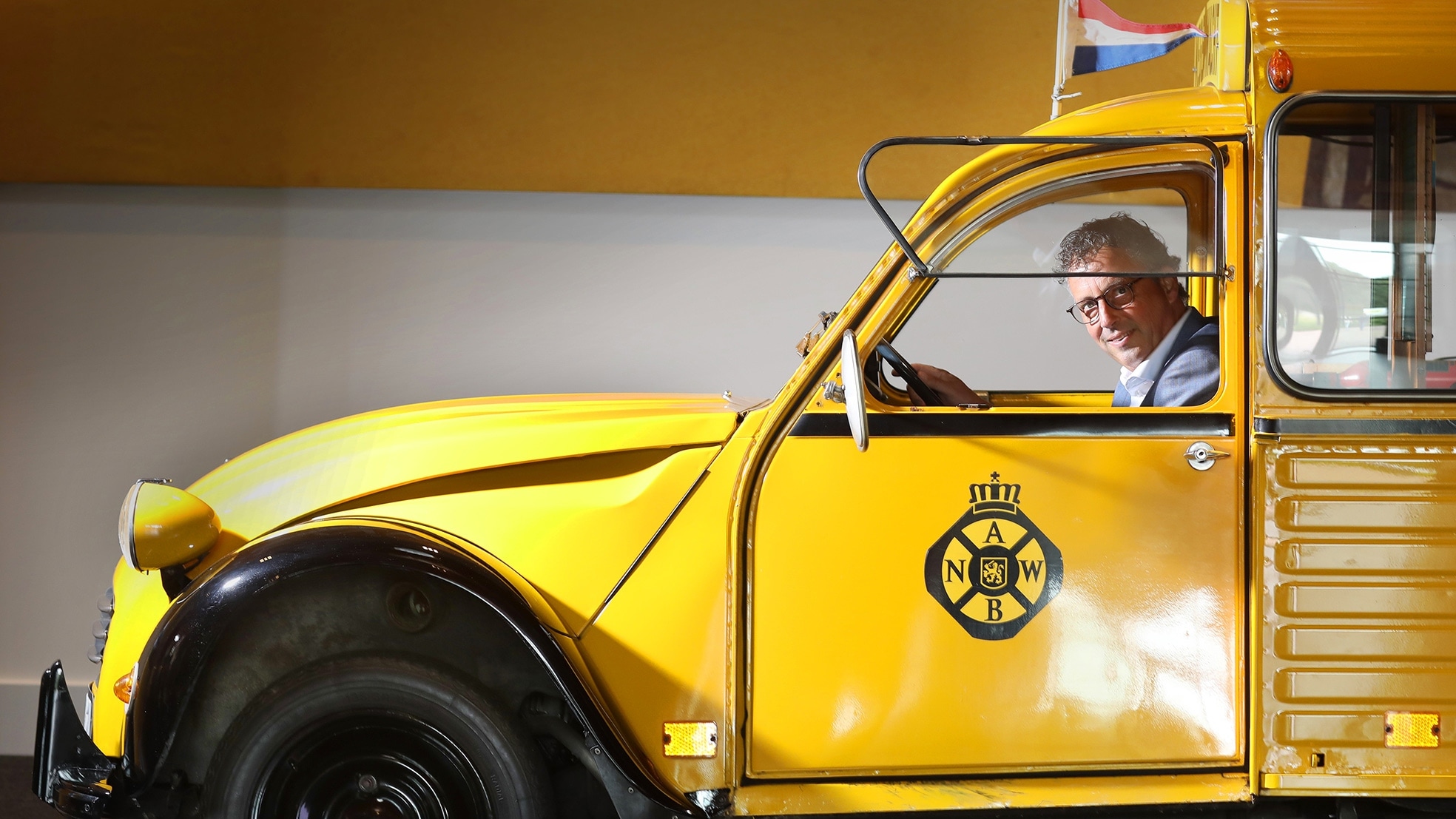 Ronald Kooyman, directeur van het Louwman Museum over ondernemen in coronatijd. Foto's: Frank Jansen