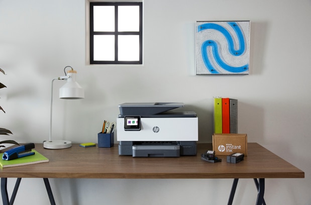 Instant Ink is een abonnementsdienst waarbij HP automatisch nieuwe inktcartridges of toners aflevert.
