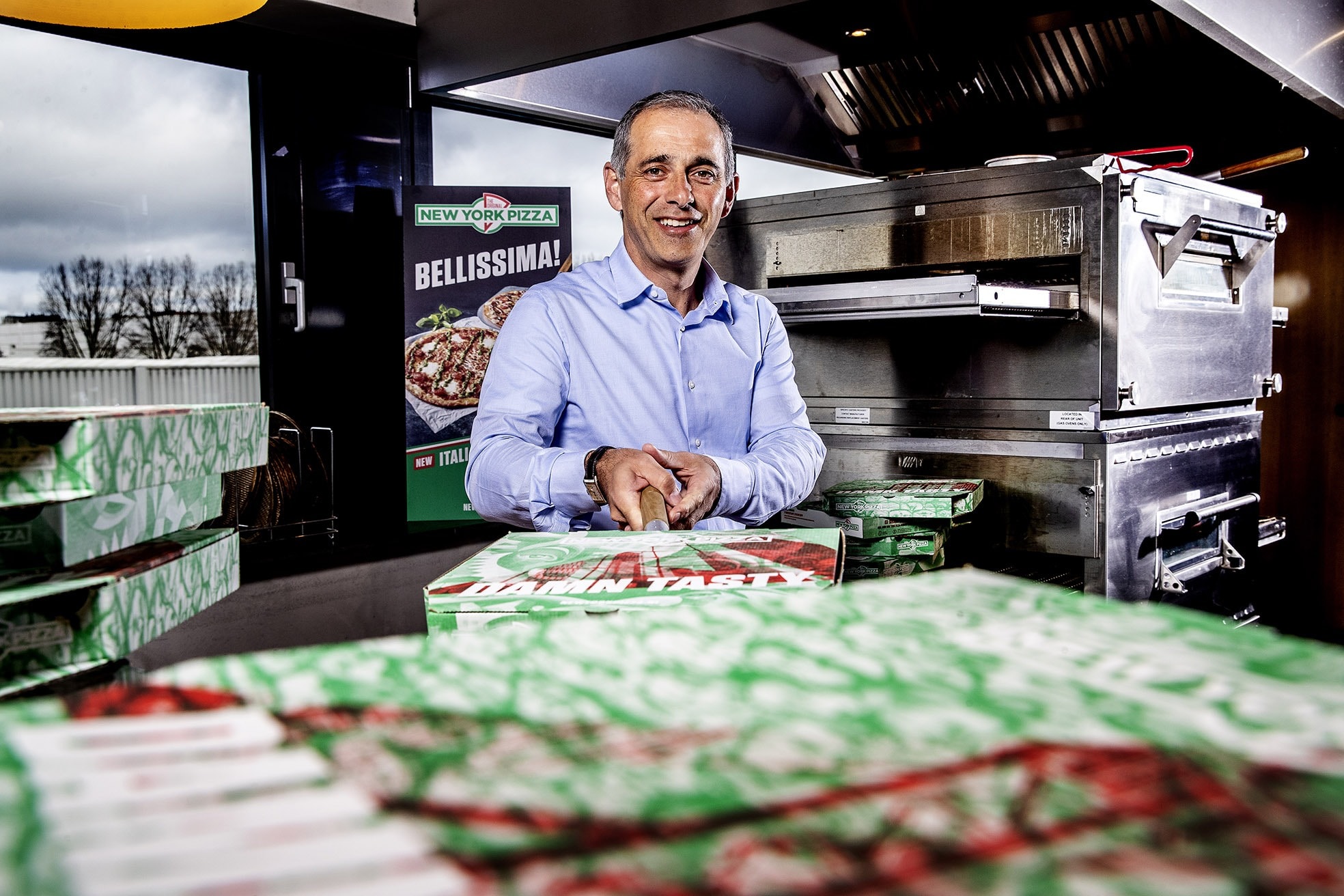 New York Pizza-medeoprichter Philippe Vorst. Foto: ANP.