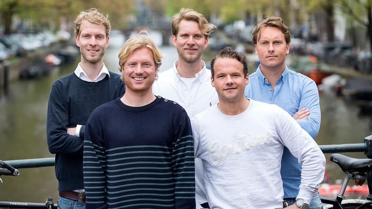 Het team achter botenverhuurplatform Barqo. Foto: Barqo