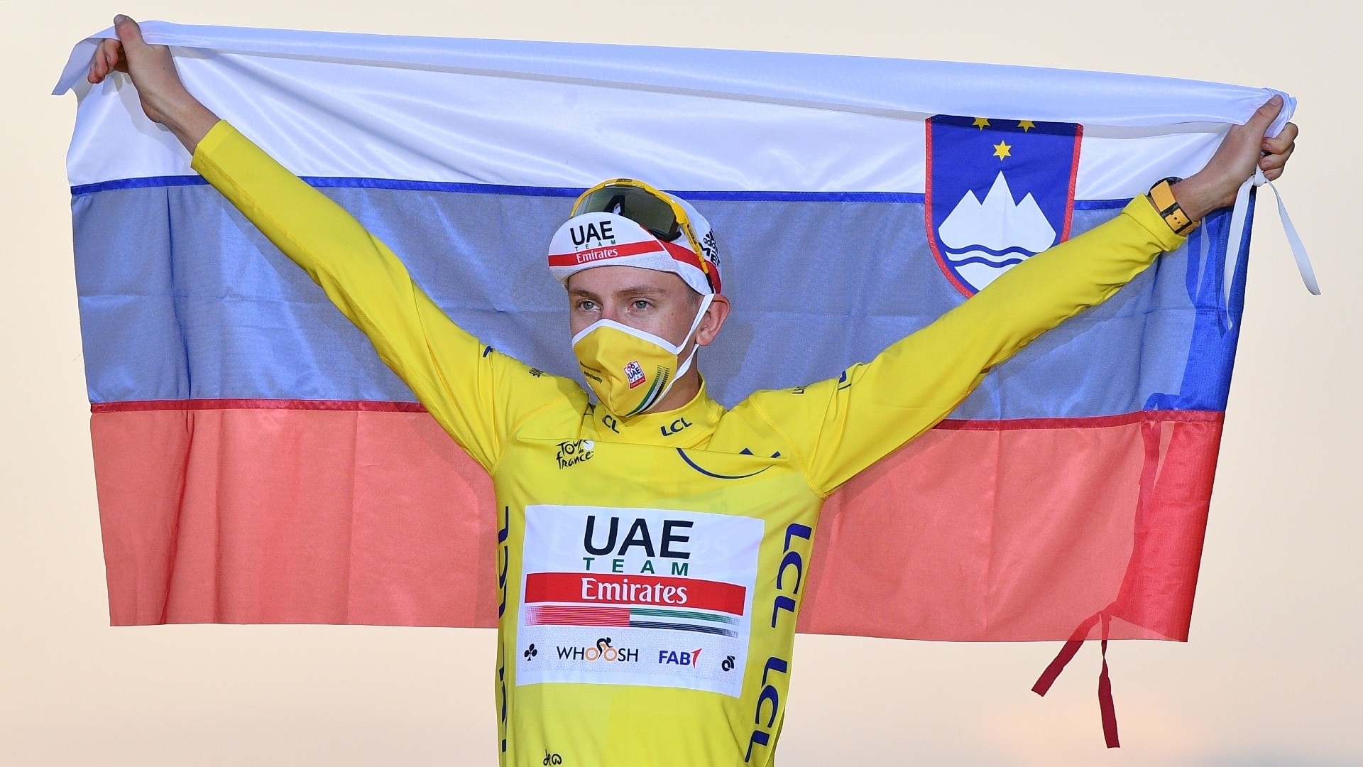 De Sloveense wielrenner Tadej Pogacar won vorig jaar het algemeen klassement van de Tour de France 2020. Foto: ANP