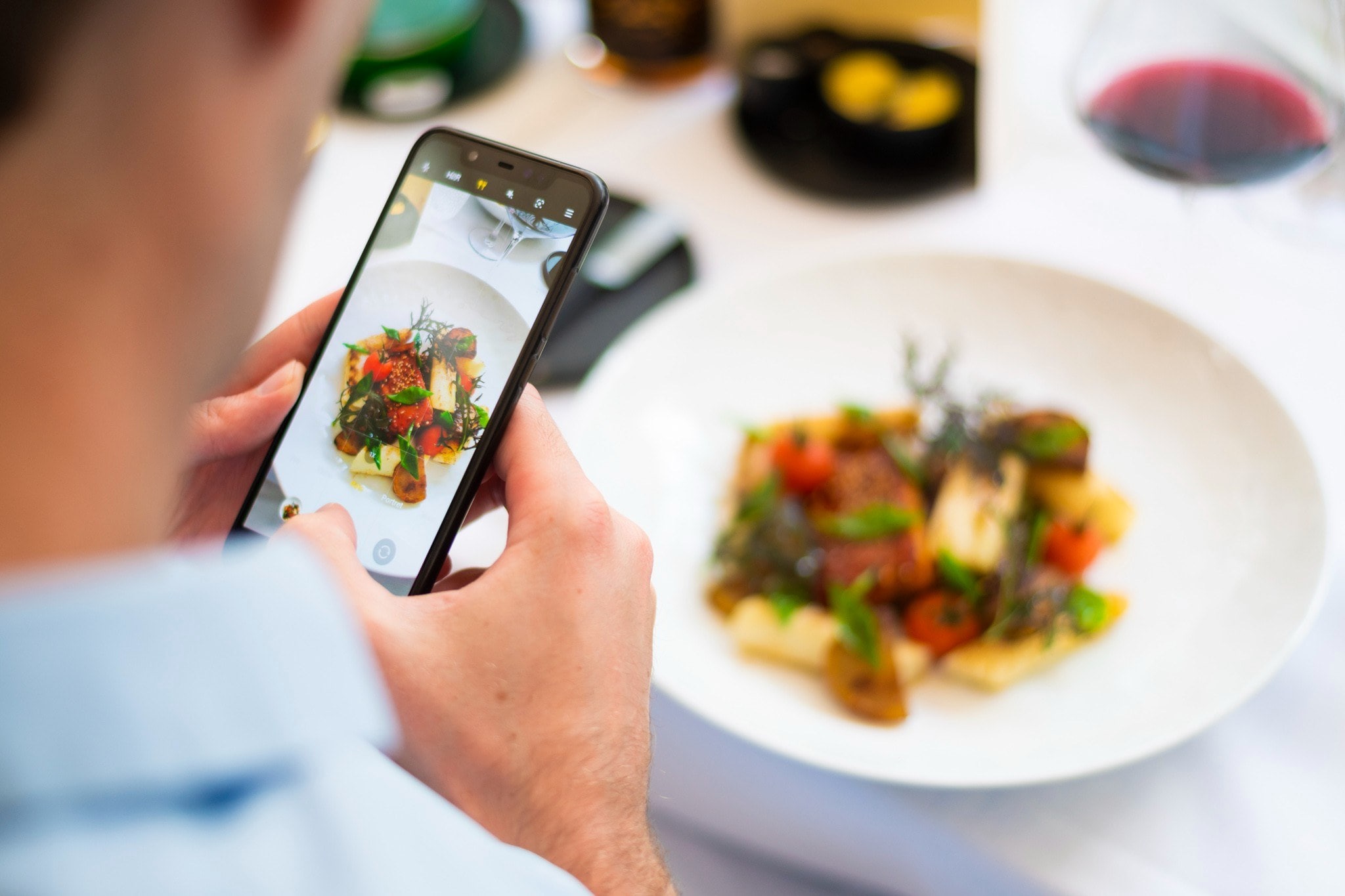 Een kunstwerkje van chef-kok Tim Meuleneire.