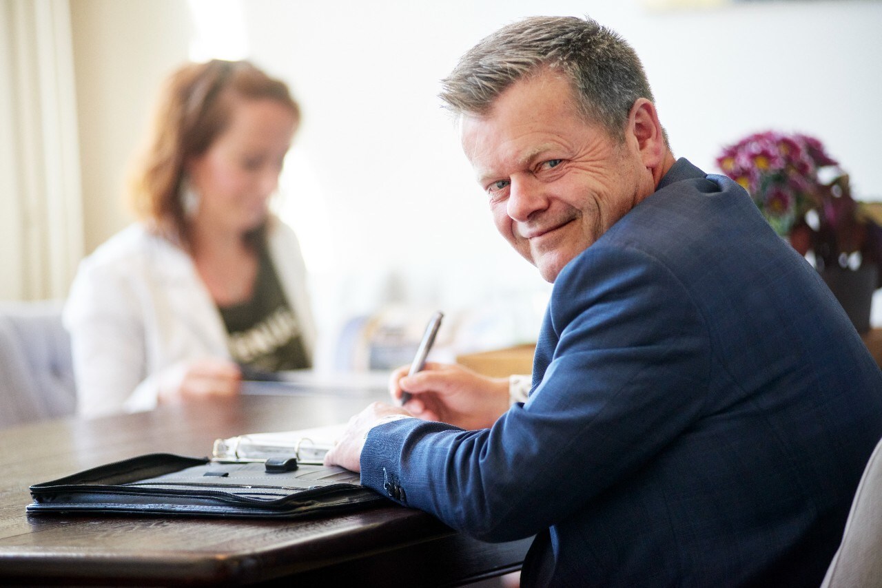 Frank van Daal, mede-eigenaar van Duisenburgh, hecht veel waarde aan persoonlijk klantcontact. Foto: Van Assendelft