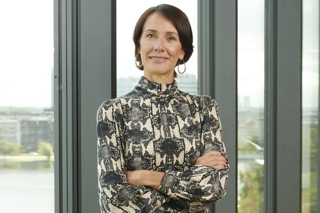 Saskia Egas Reparaz is de eerste vrouw die aan het hoofd van Hema staat. Foto: AD/Marco Okhuizen.