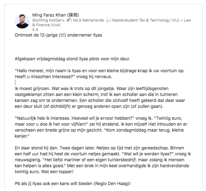 beeld deondernemer