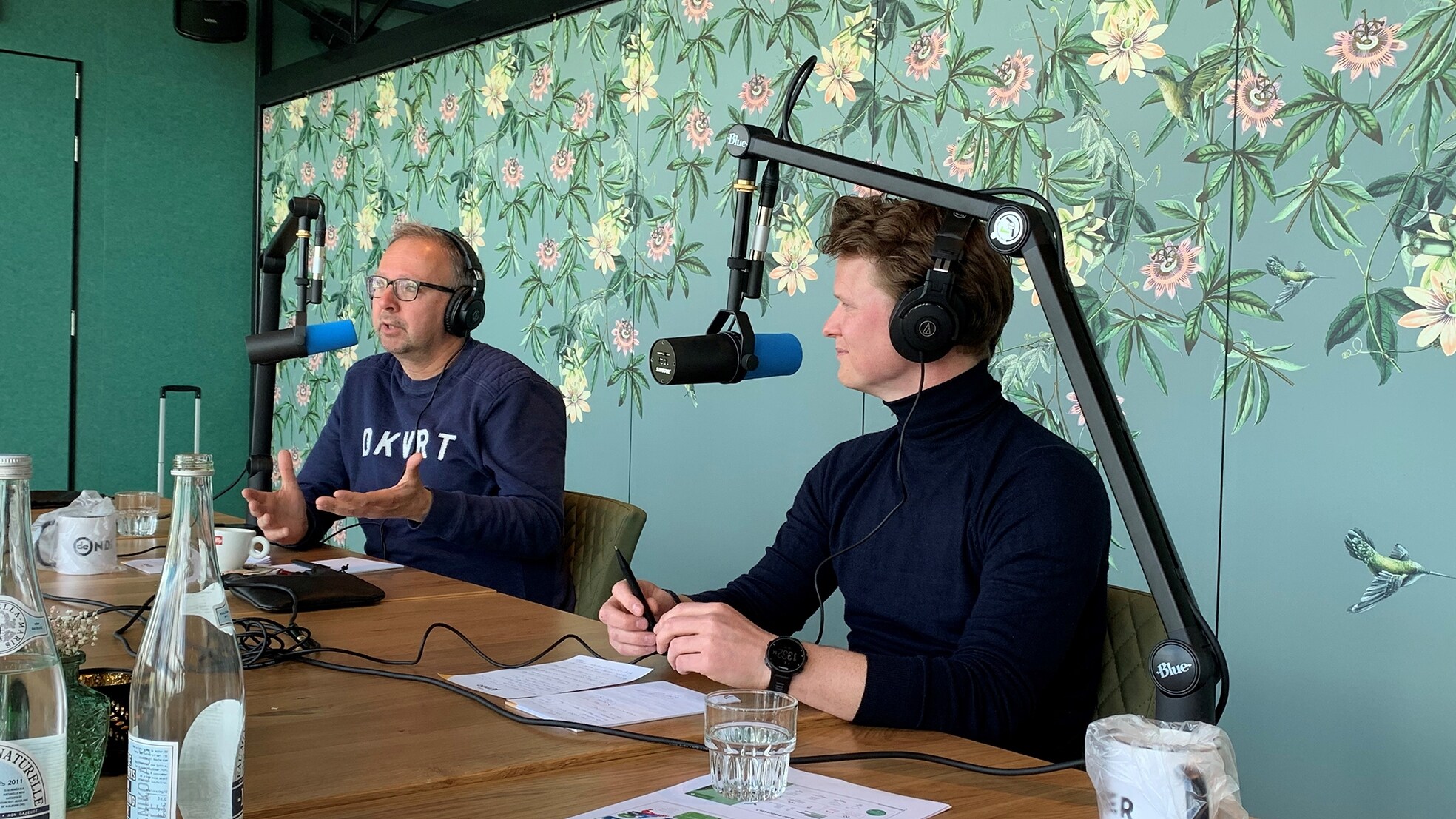 De resultaten van het onderzoek werden besproken in één van de AS WE SPEAK Podcasts, waarin ook Robert van den Ham (links) te gast was, de Content Director van De Ondernemer.