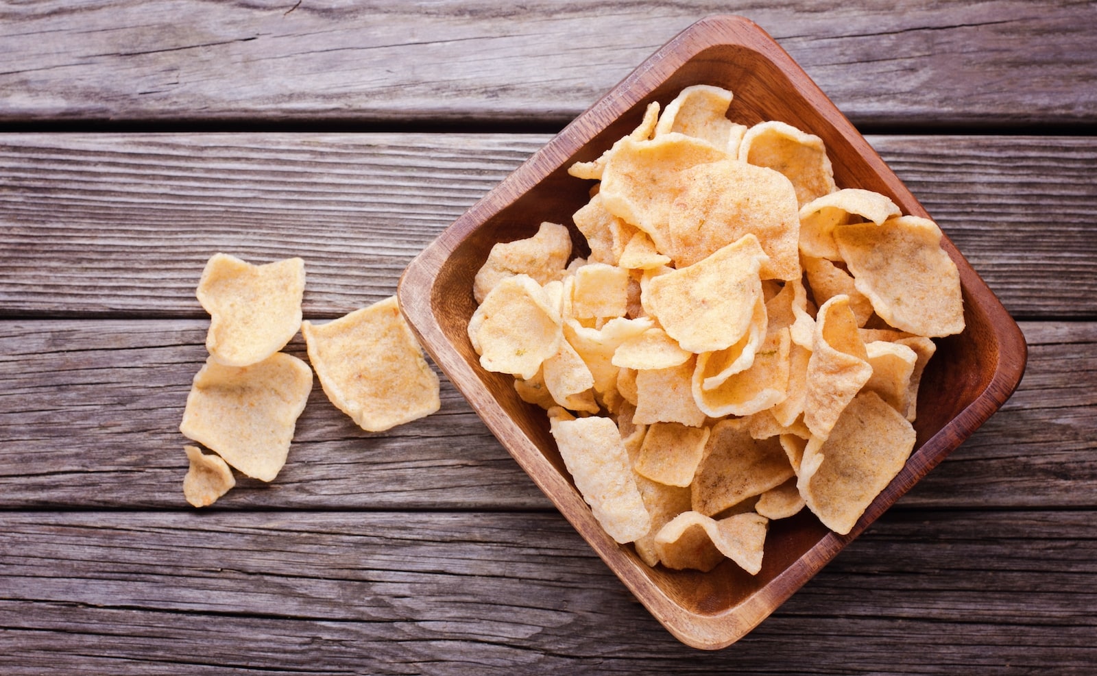 Go-Tan heeft de duurzame garnalenkroepoek geïntroduceerd. Foto: Shutterstock