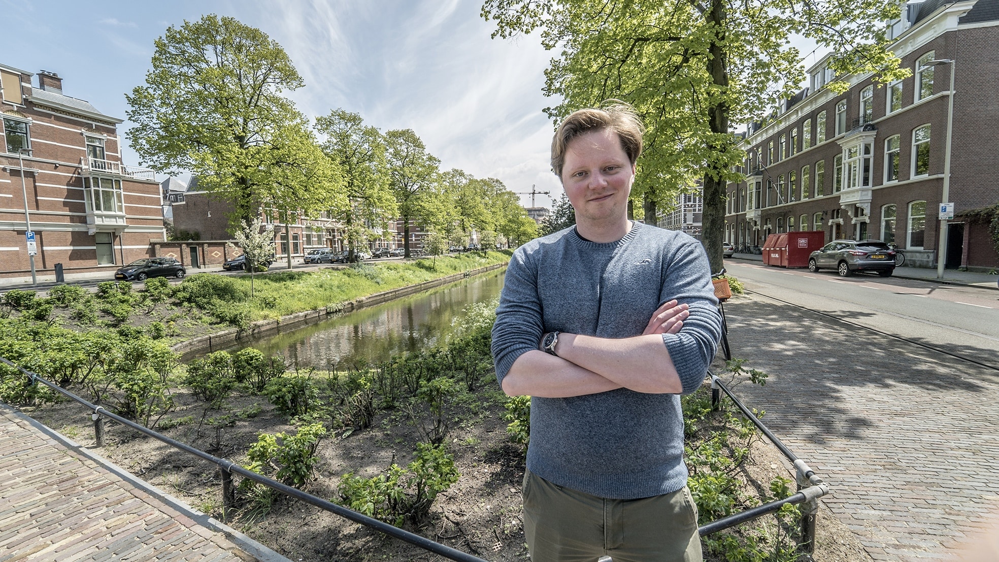 Marc Mackenbach verkocht zijn Delftse bedrijf aan Canadezen. Foto: Fred Leeflang