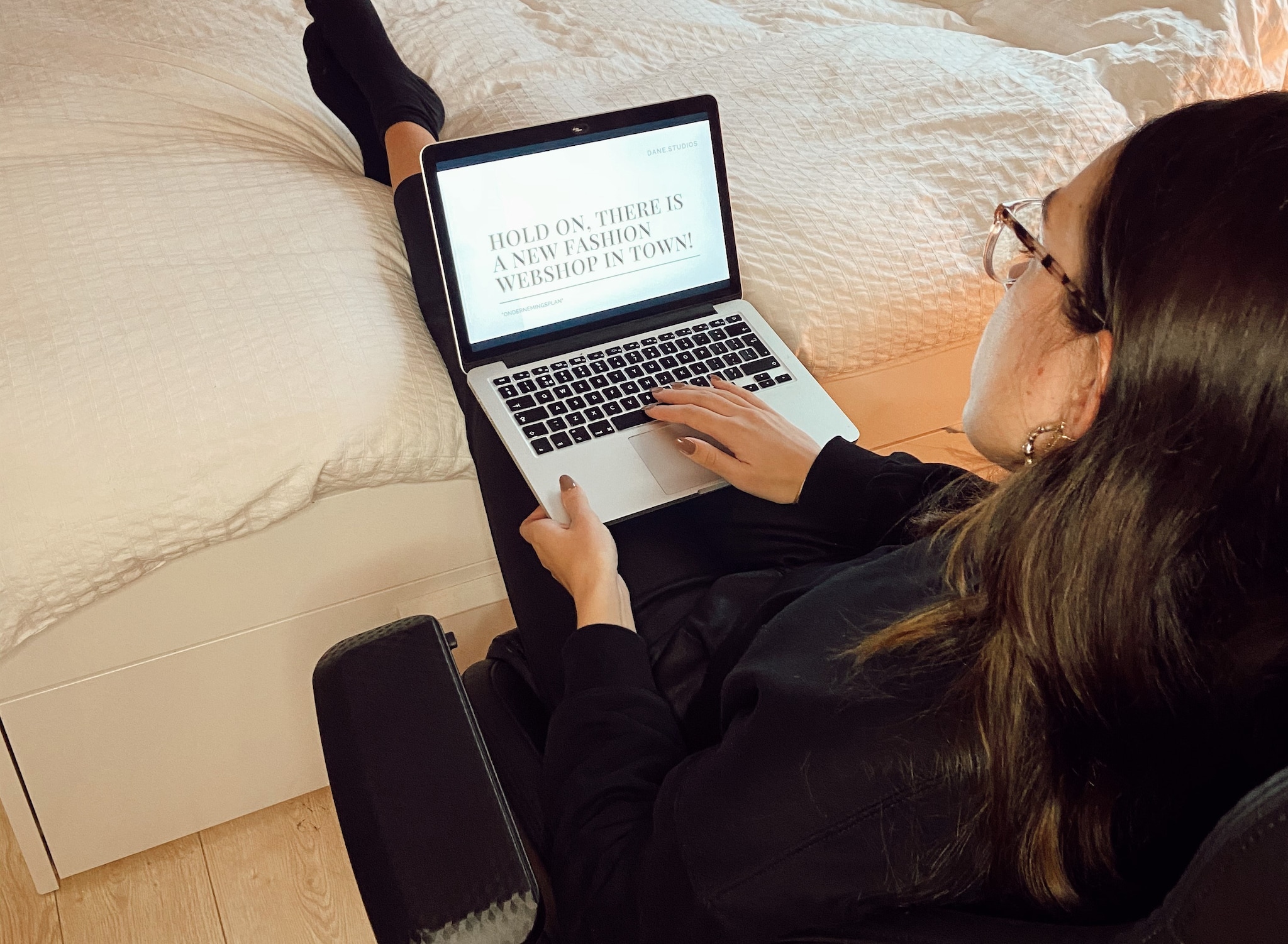 Daniëlle Chavanu is startend online ondernemer. Ze blogt tweewekelijks voor onze website openhartig over haar keuzes, twijfels en kansen.