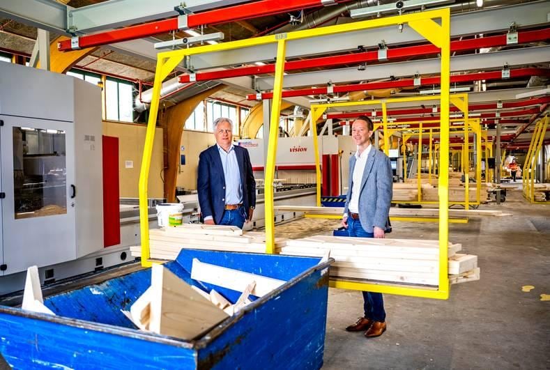 Vios-directeur Dirk Bergman (links) en marketingmanager Gregor den Breugom de Haas. Foto: Frank de Roo