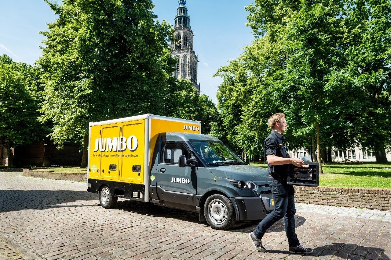 Door de toegenomen vraag is Jumbo afgelopen jaar gestart met bezorging op zondag. Foto: Jumbo