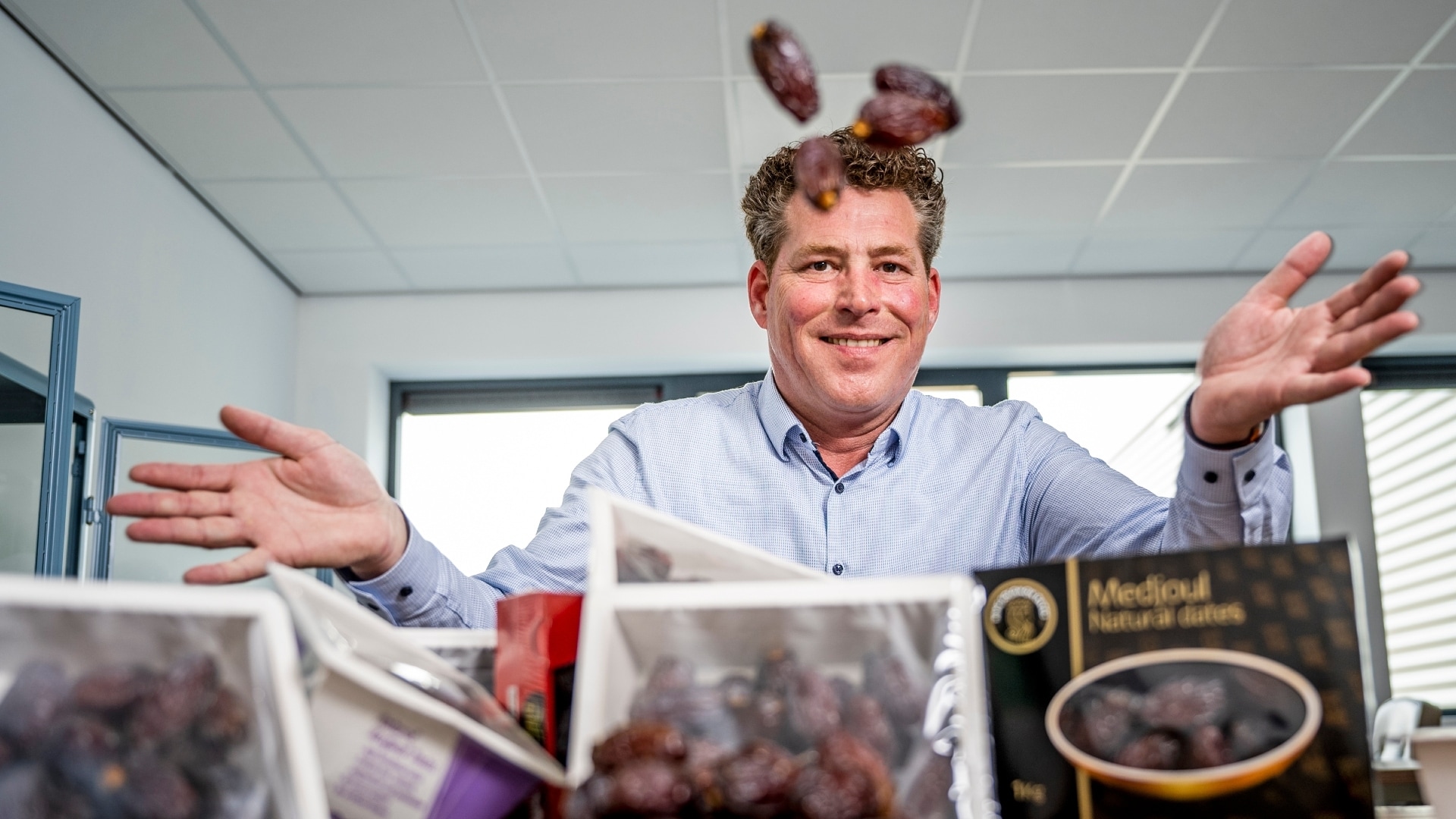 Dirk Jan van Dijk: ,,Of we de grootste van Nederland zijn? Dat durf ik niet te zeggen, maar laat ik zeggen, we doen goed mee." Foto: Frank de Roo