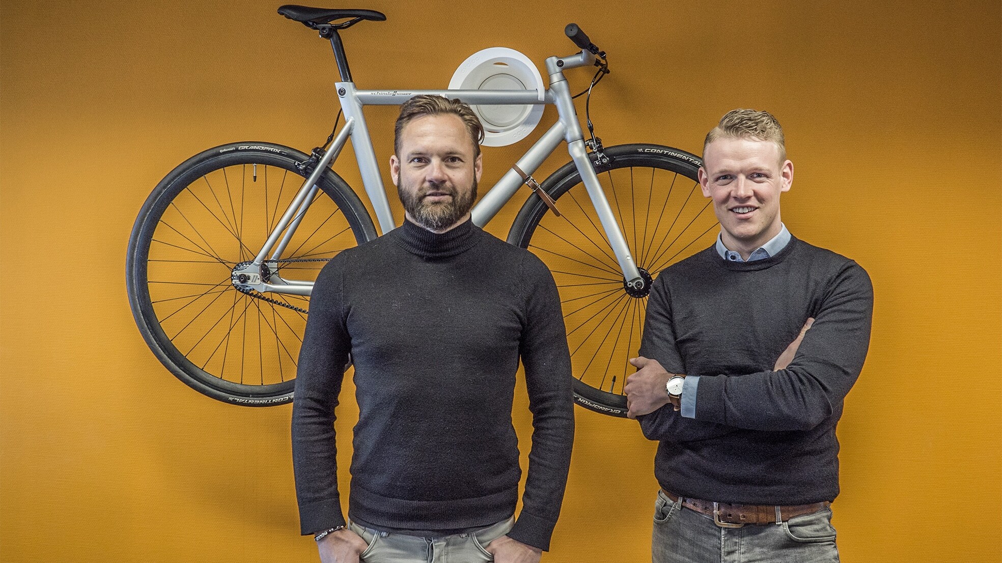 Jeroen van Kester (links) en Niels Penning van Tracefy. Foto's: Fred Leeflang