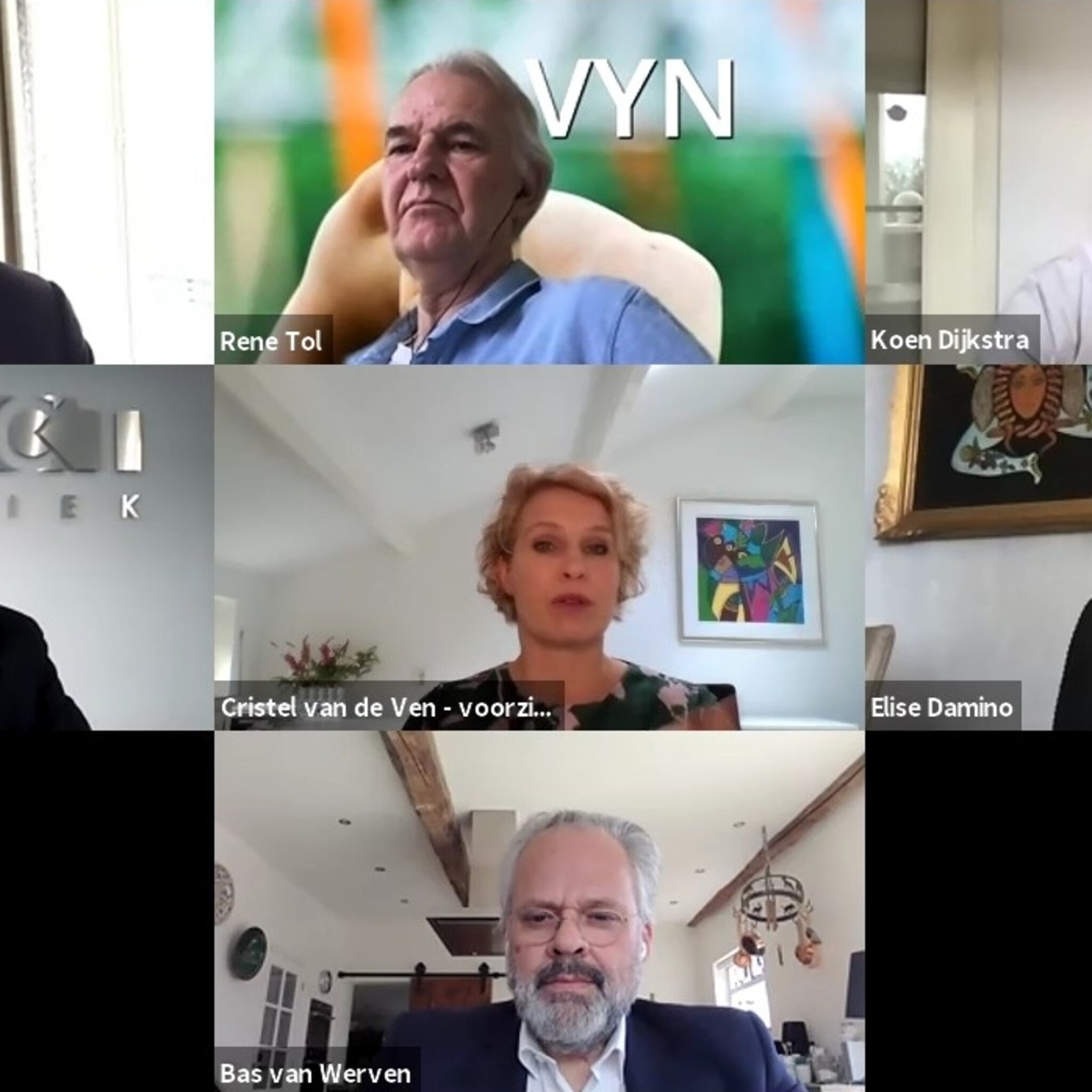 videocall met de koning zzp ondernemers pleiten voor betere positie