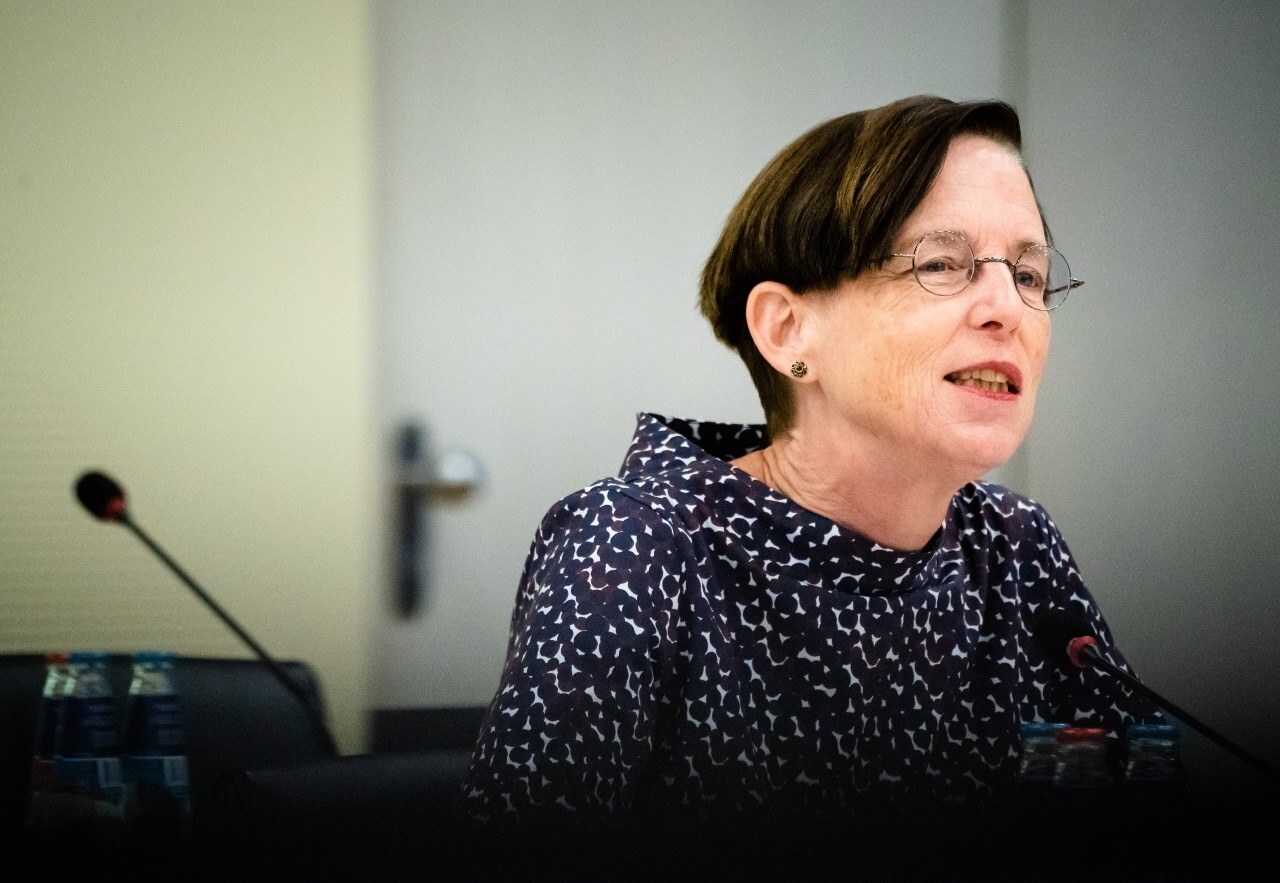Topvrouw Laura van Geest van toezichthouder Autoriteit Financiële Markten. Foto: ANP
