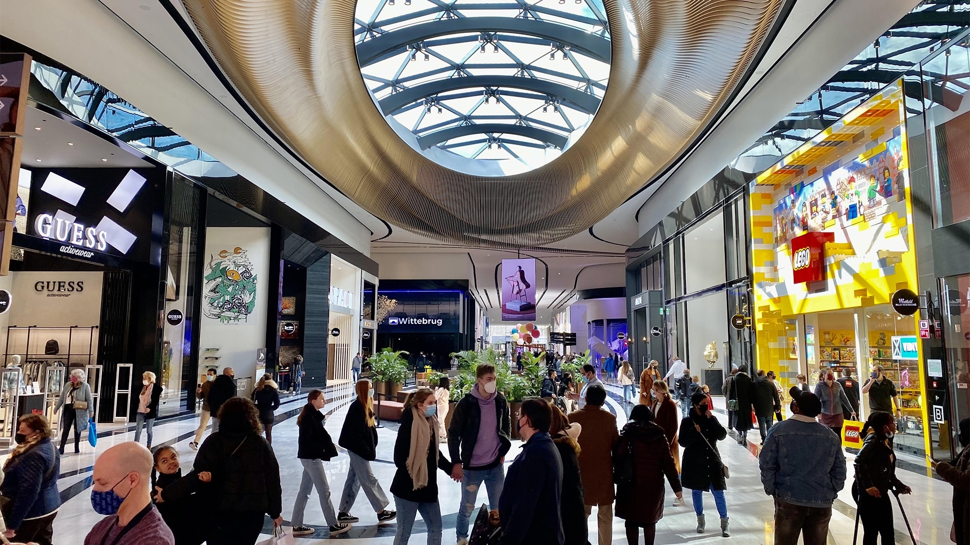 De op 20 maart geopende Mall Of The Netherlands in Leidschendam. Foto: Hans van Tellingen