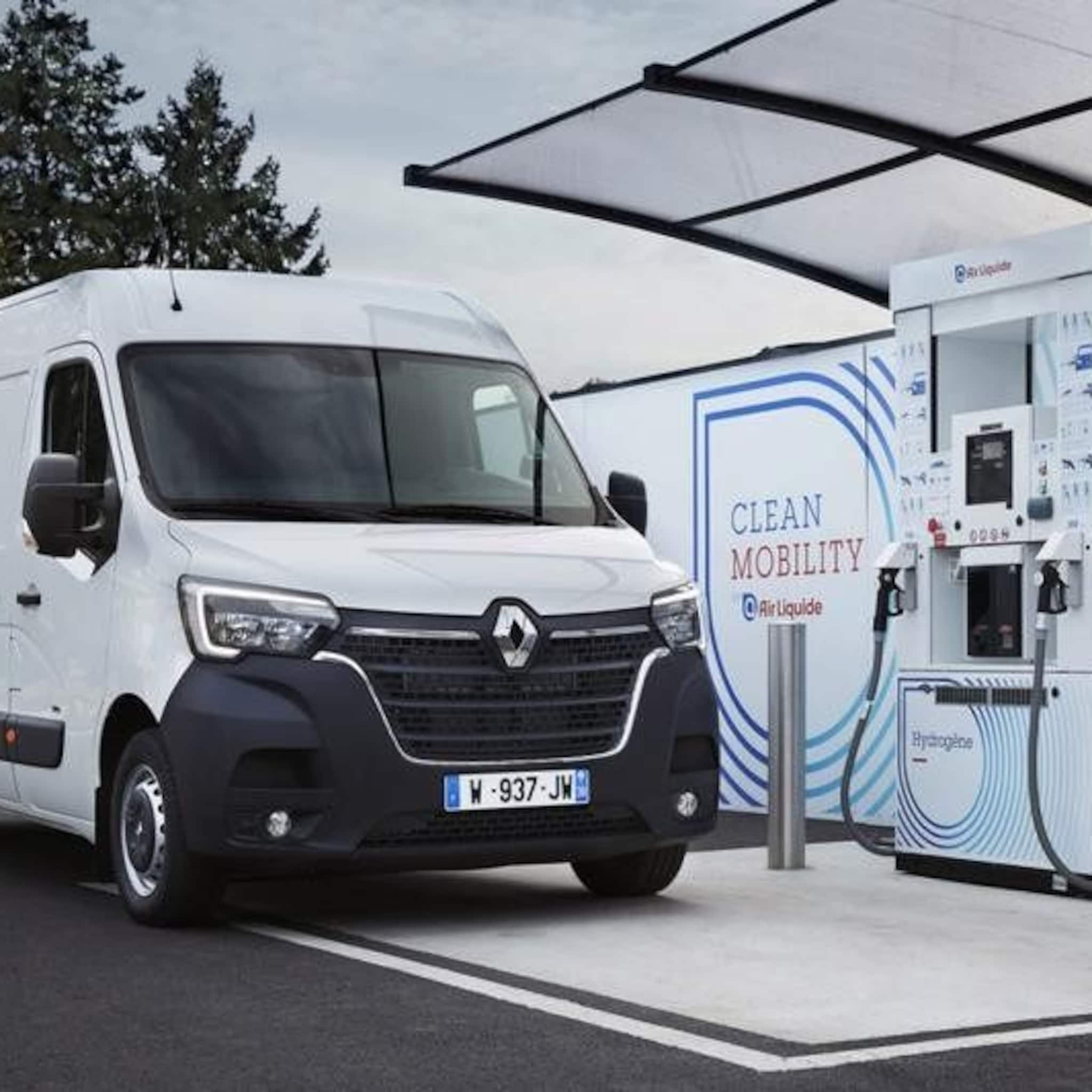renault komt dit jaar met bedrijfswagen die op waterstof rijdt