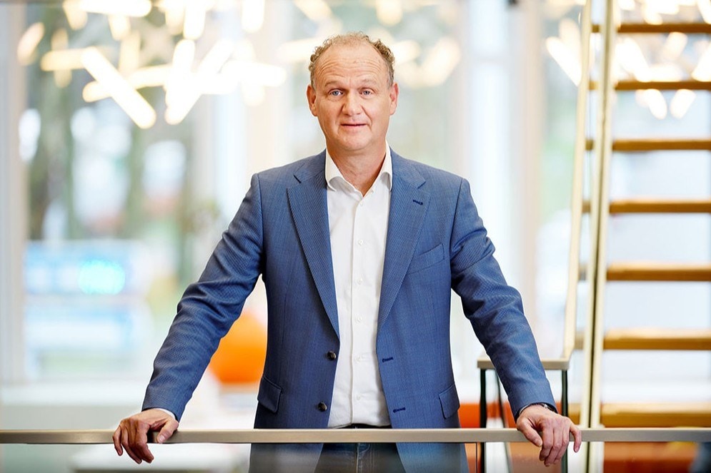 Richard van de Sanden: ,,Waterstof kan dé groeimotor zijn voor een nieuwe economie." Foto: Bart van Overbeeke