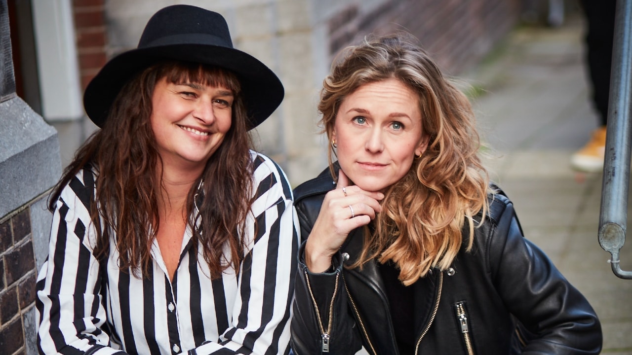 Marieke Kolleman en Jasmine Bongaerts, de twee oprichters van Junior &amp; Junior. Foto: Alek Bruessing