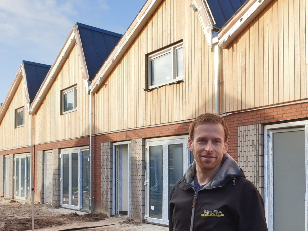 Niek Nijenhuis doet al sinds 2108 aan industriële woningbouw met Novito.