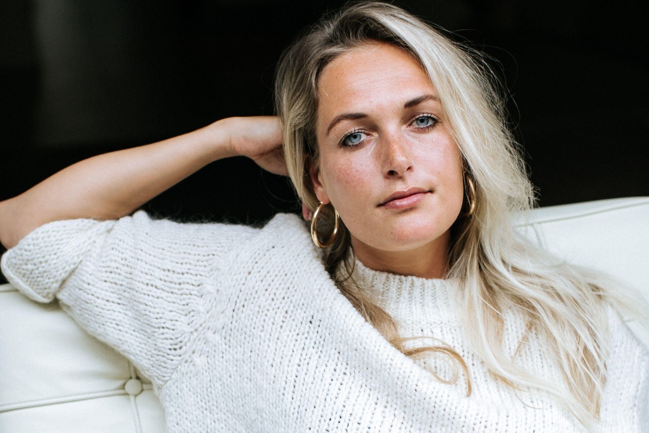 Jorien Huigen (JOARZ): ,,Bedlinnen van hoge kwaliteit voor een toegankelijke prijs." Foto: Marie Broeckman