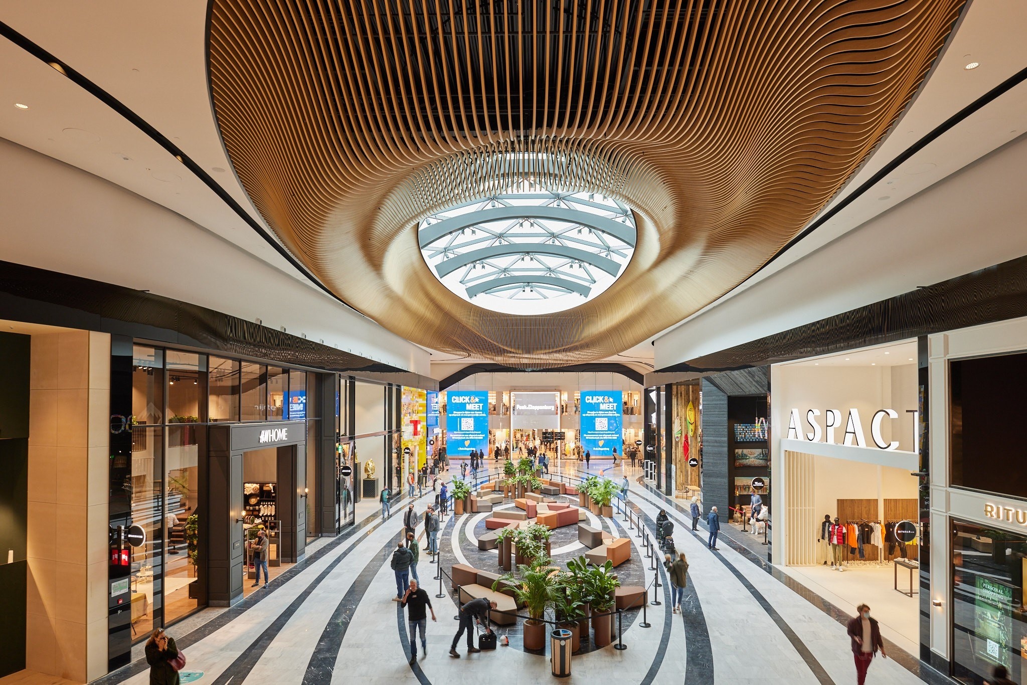 Westfield Mall of the Netherlands, afgelopen week geopend in Leidschendam.