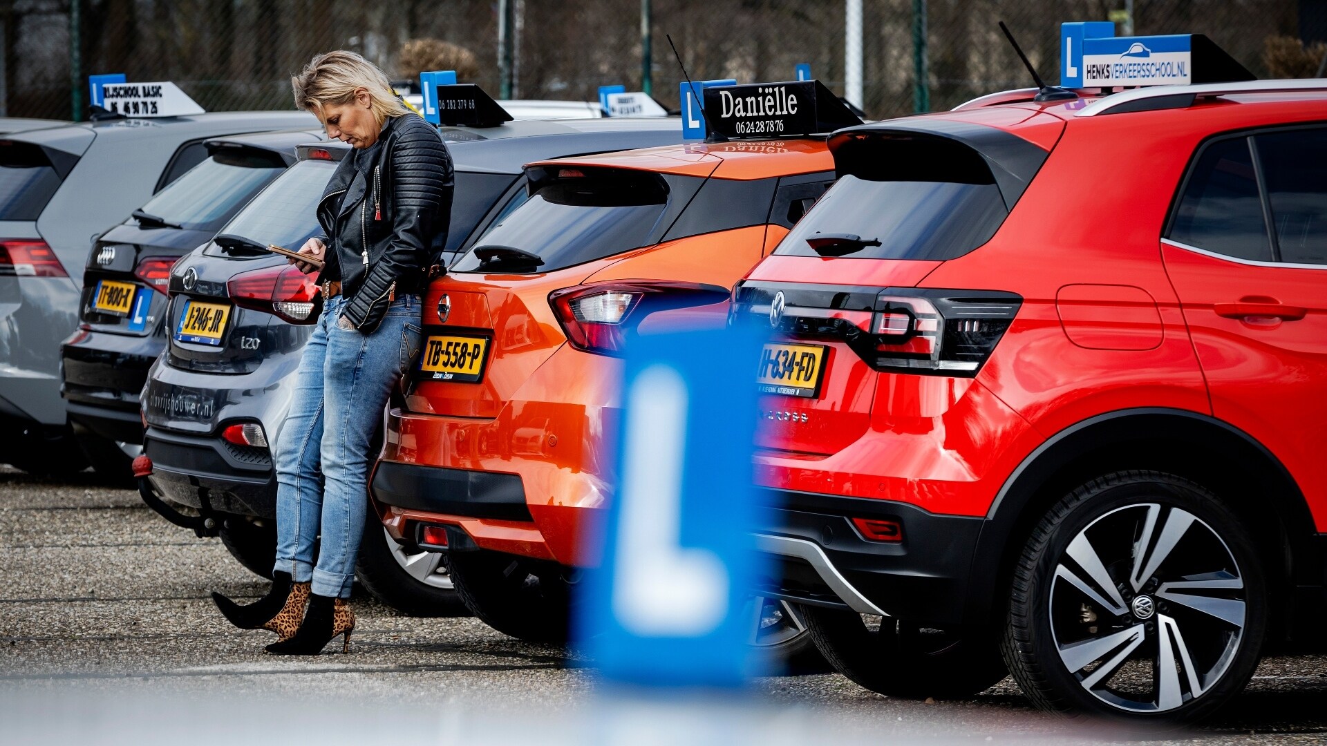 Als gevolg van de coronamaatregelen zijn er in totaal 435 rijscholen verdwenen in 2020. Foto: ANP