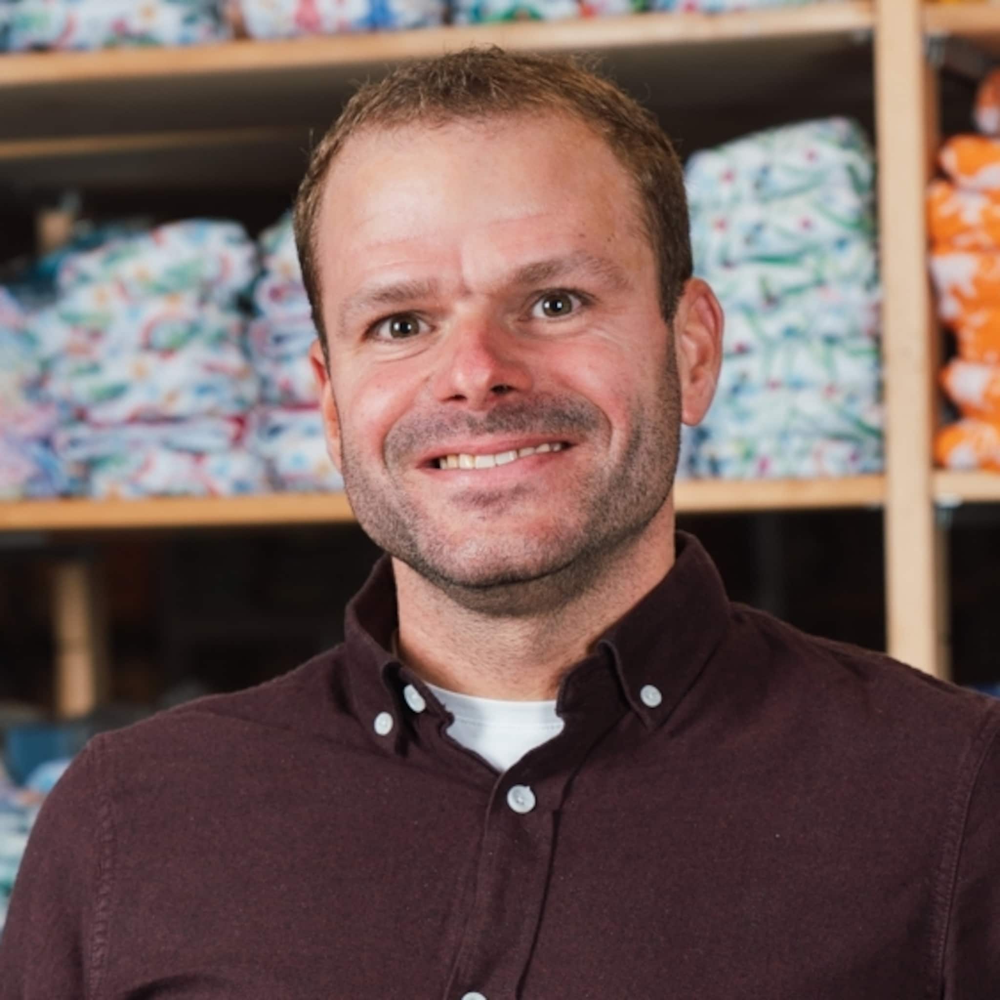 dragons den investeerder shawn harris vier ton voor wasbare luiers van happybear diapers