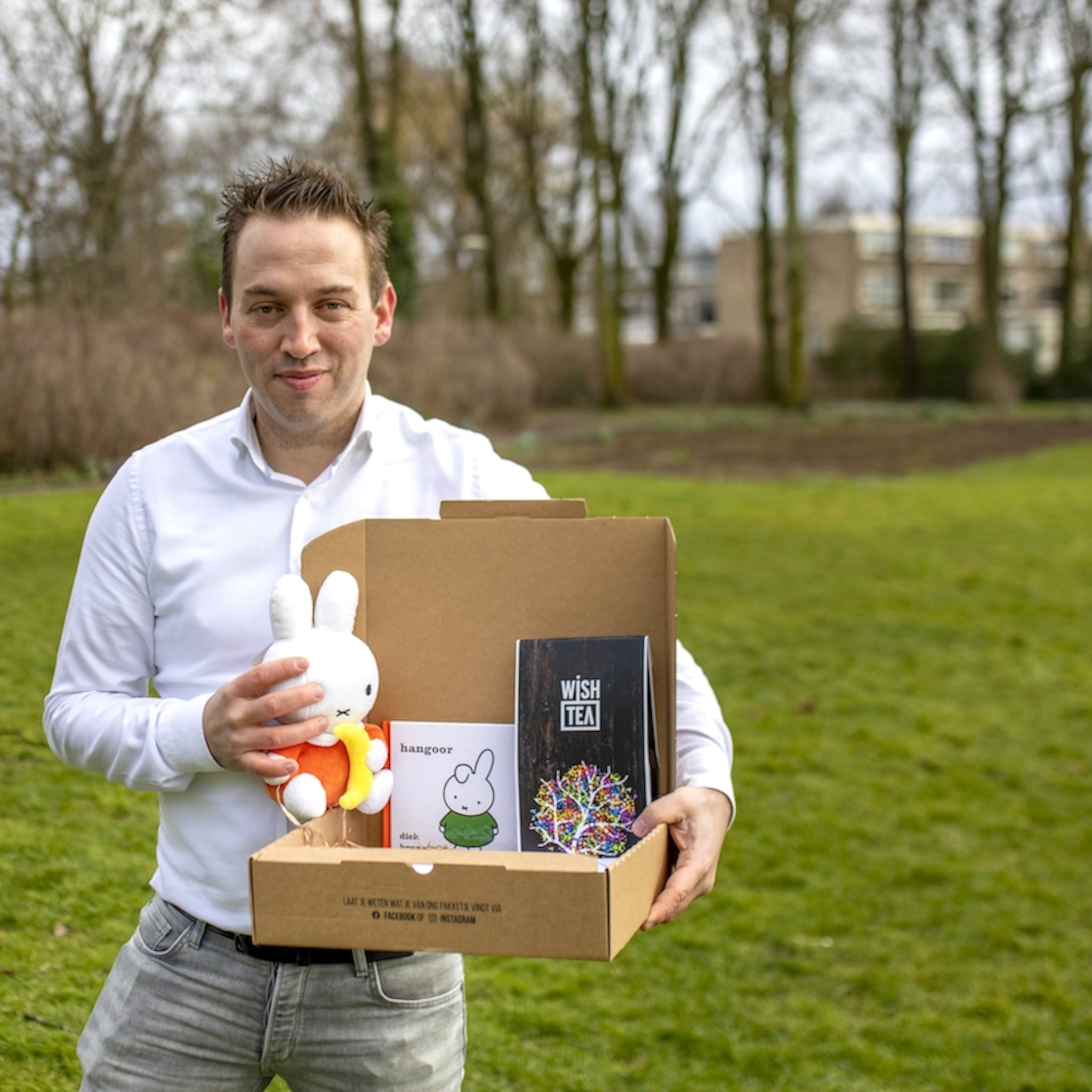 ondernemen met een missie wish tea wil pesten de wereld uit helpen