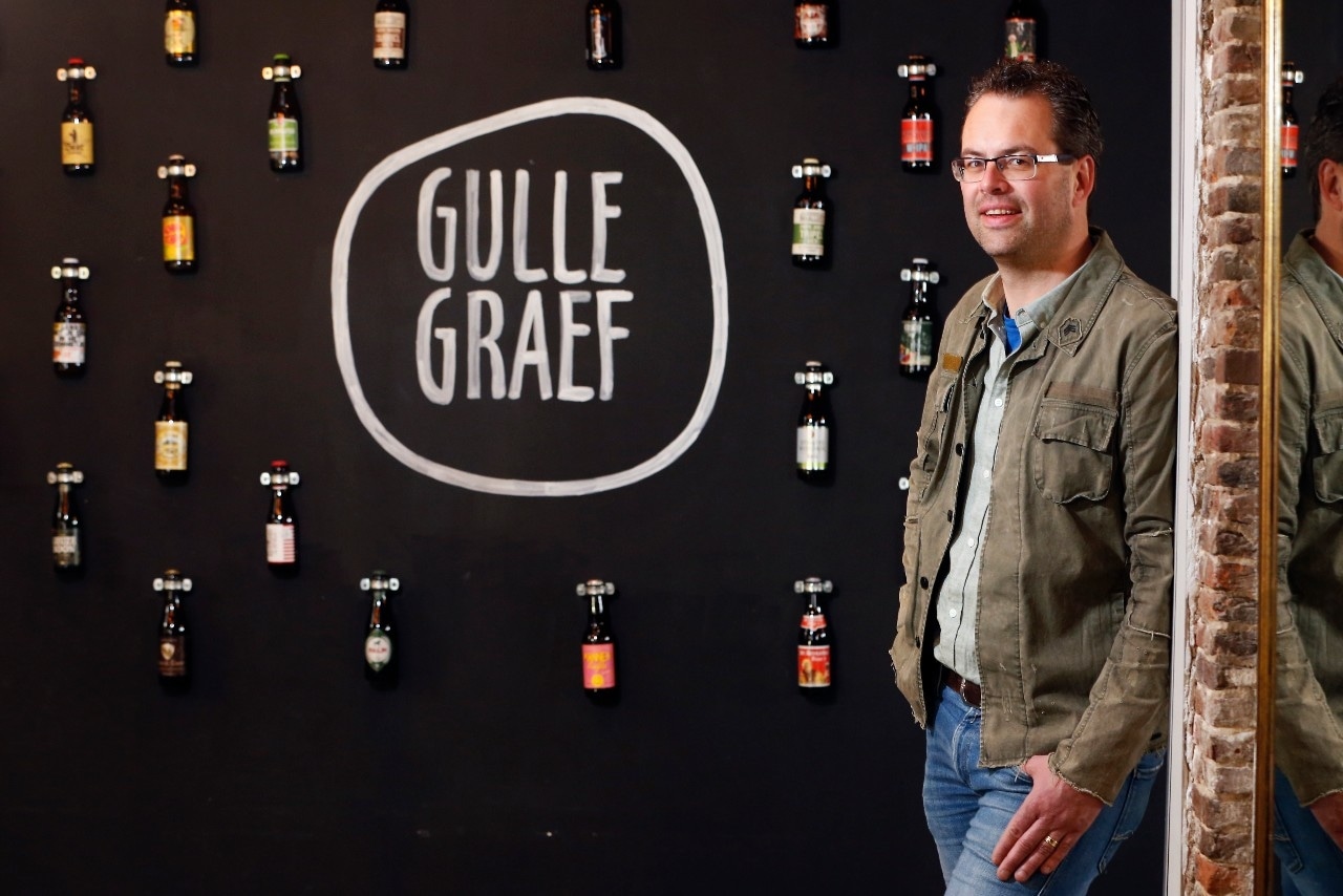 Frank Loois van eetcafé Gulle Graef. Foto's: Ruud Voest.
