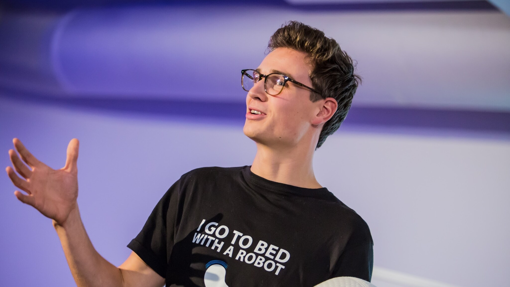 Julian Jagtenberg: ,,Onze hele voorraad met slaaprobots is er op de avond van de uitzending compleet doorheen gegaan. Foto: Somnox