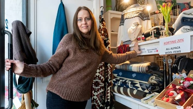Noelia Zavala probeert 10.000 euro in te zamelen via crowdfunding. Foto: Marc Bolsius