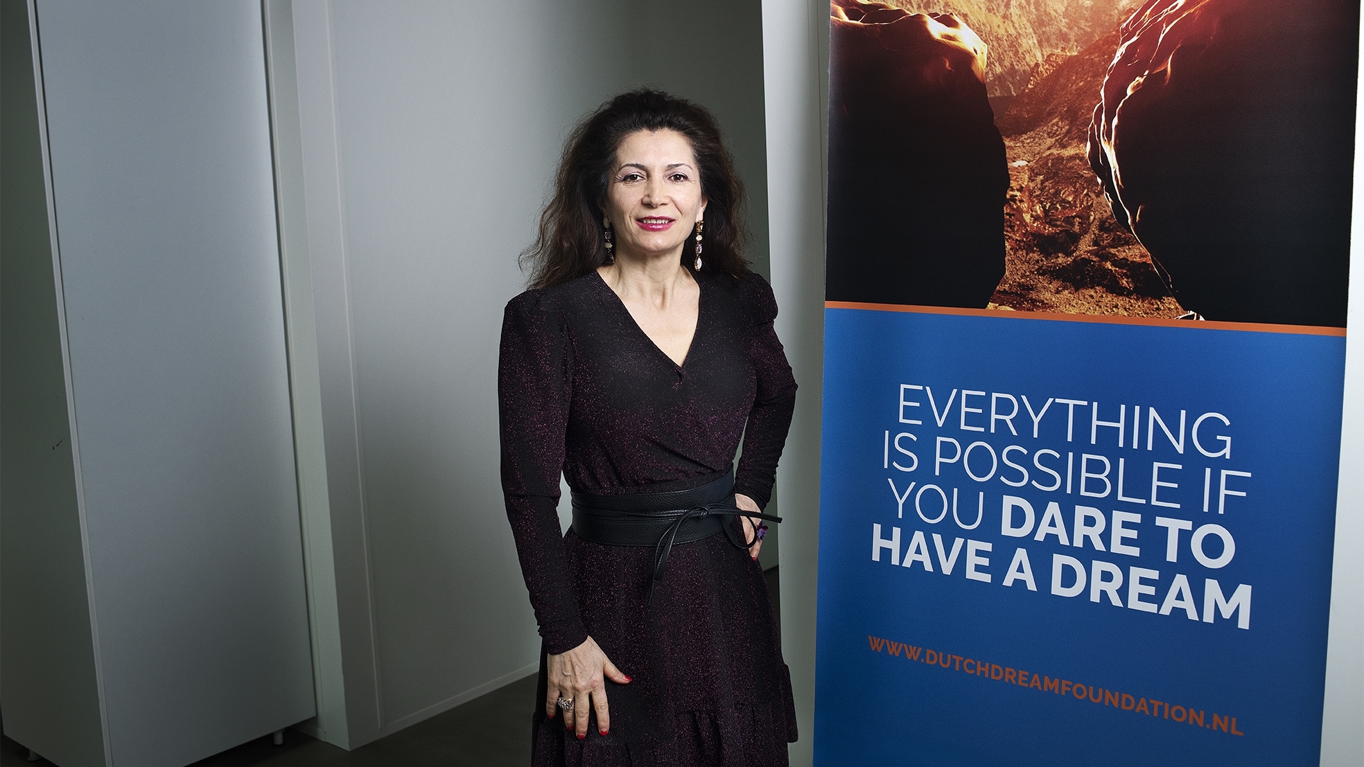 Ondernemer Zehra Dogan is mede-oprichter van stichting Dutch Dream Foundation. Foto's: Marco Bakker