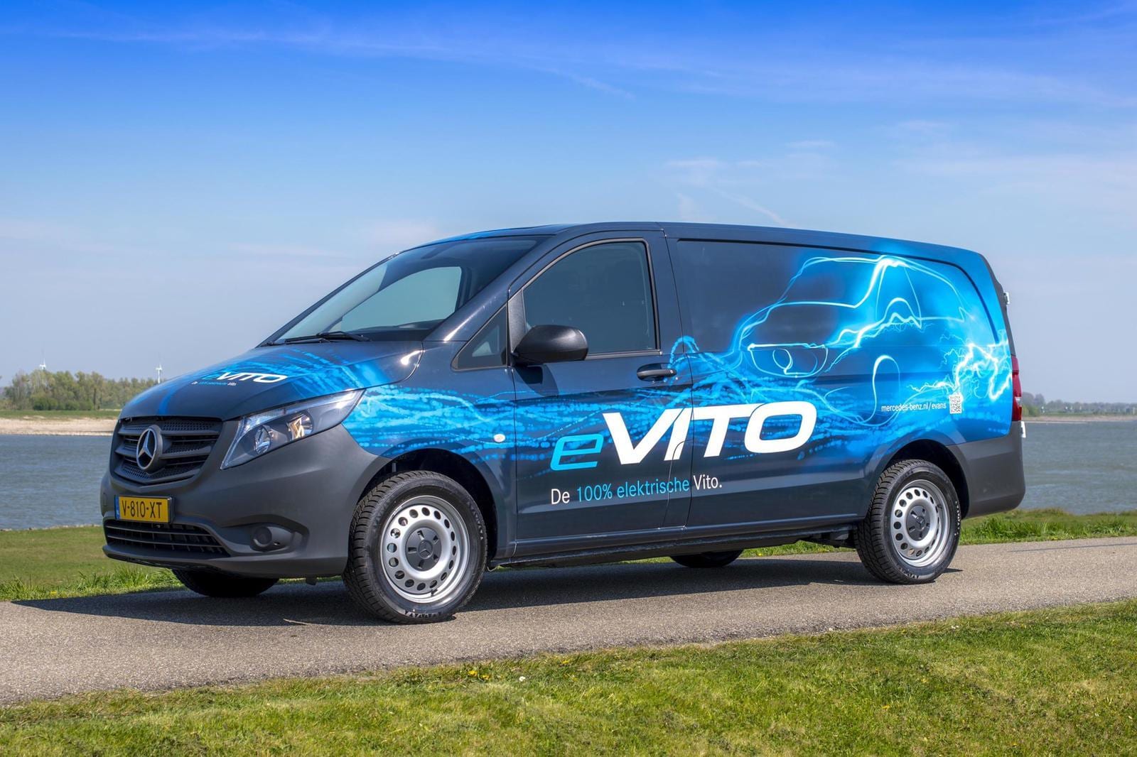 Ook op de nieuwe Mercedes-Benz eVito is de subsidieregeling van toepassing.