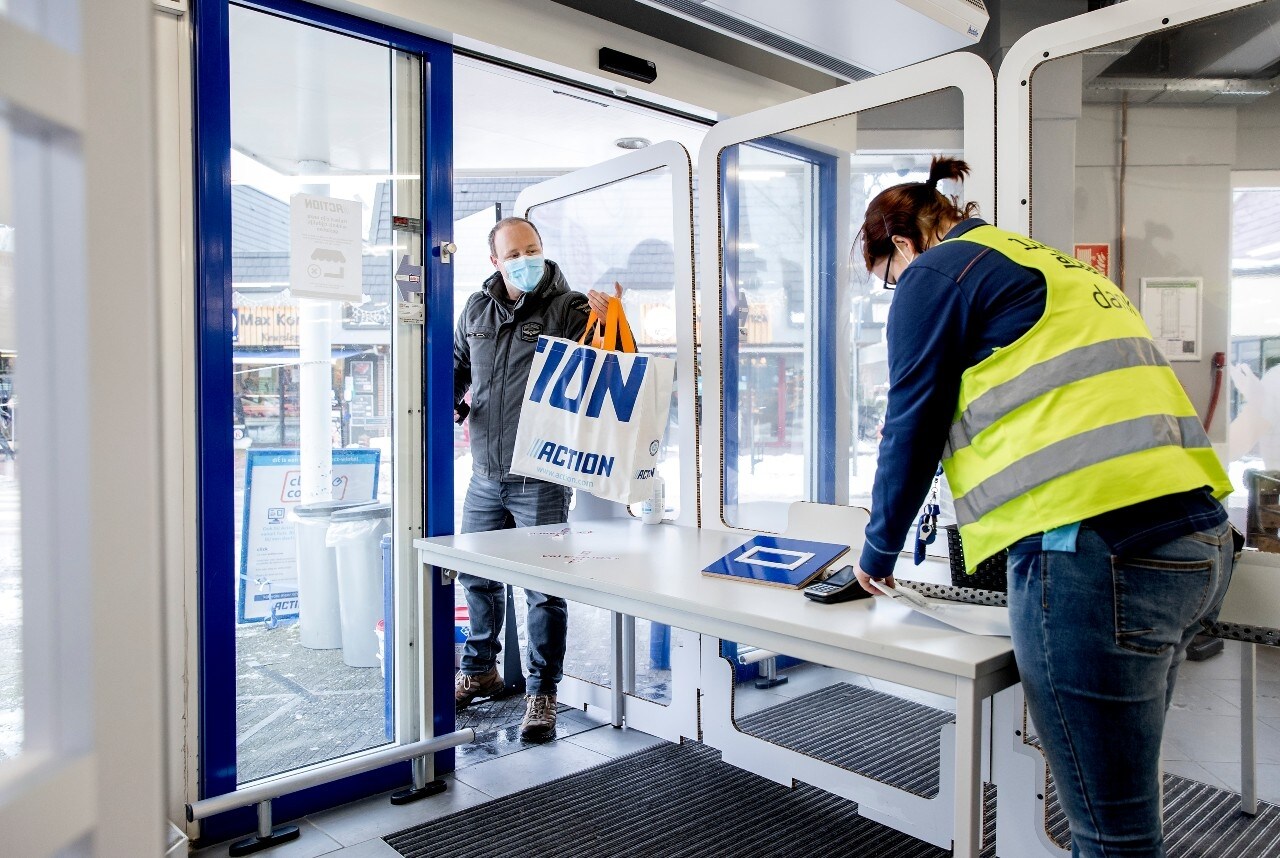Ook Action doet aan click &amp; collect. Foto: ANP.