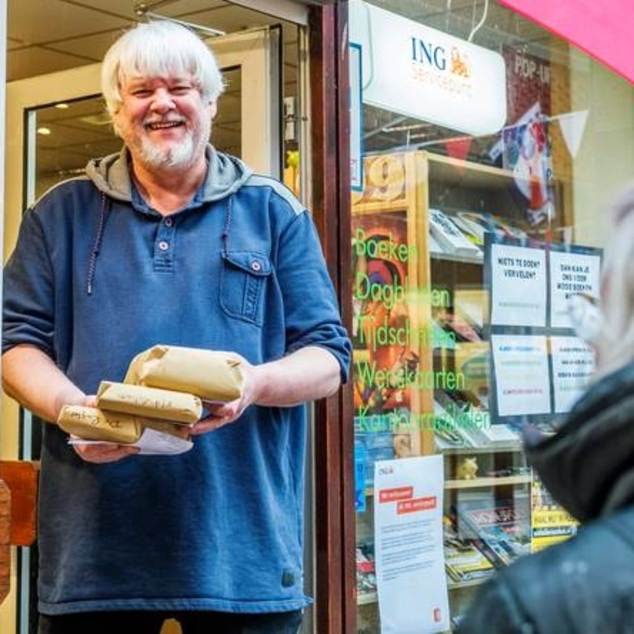 onvrede over afhaalloket voor de winkel dit is niet wat wij nodig hebben