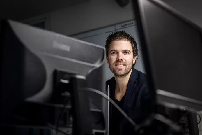 Oprichter/directeur Eelko van Drongelen van reisbedrijf Weflycheap.nl. Foto: Vincent Jannink