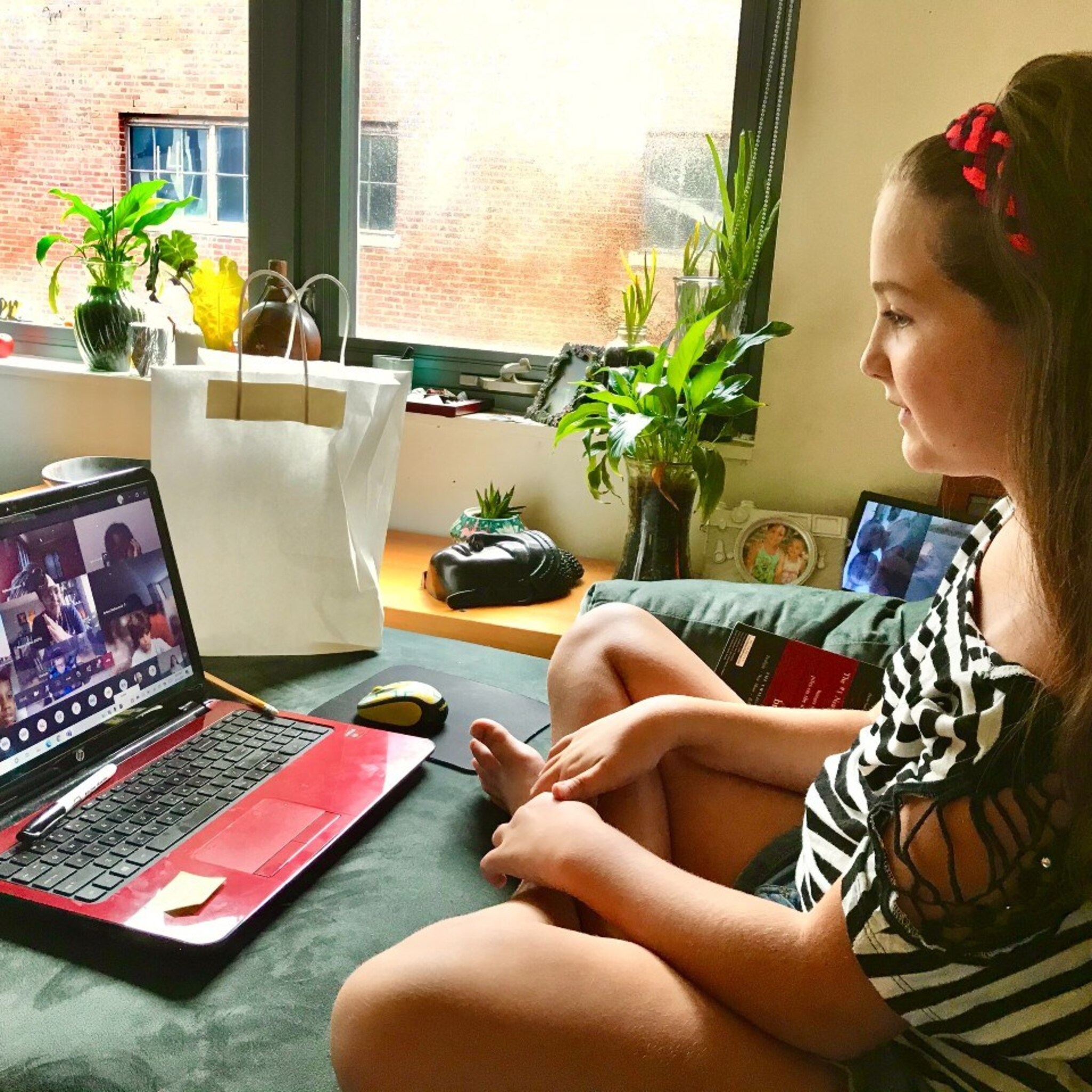 ook deze kinderen begonnen een echt bedrijfje in de lockdown