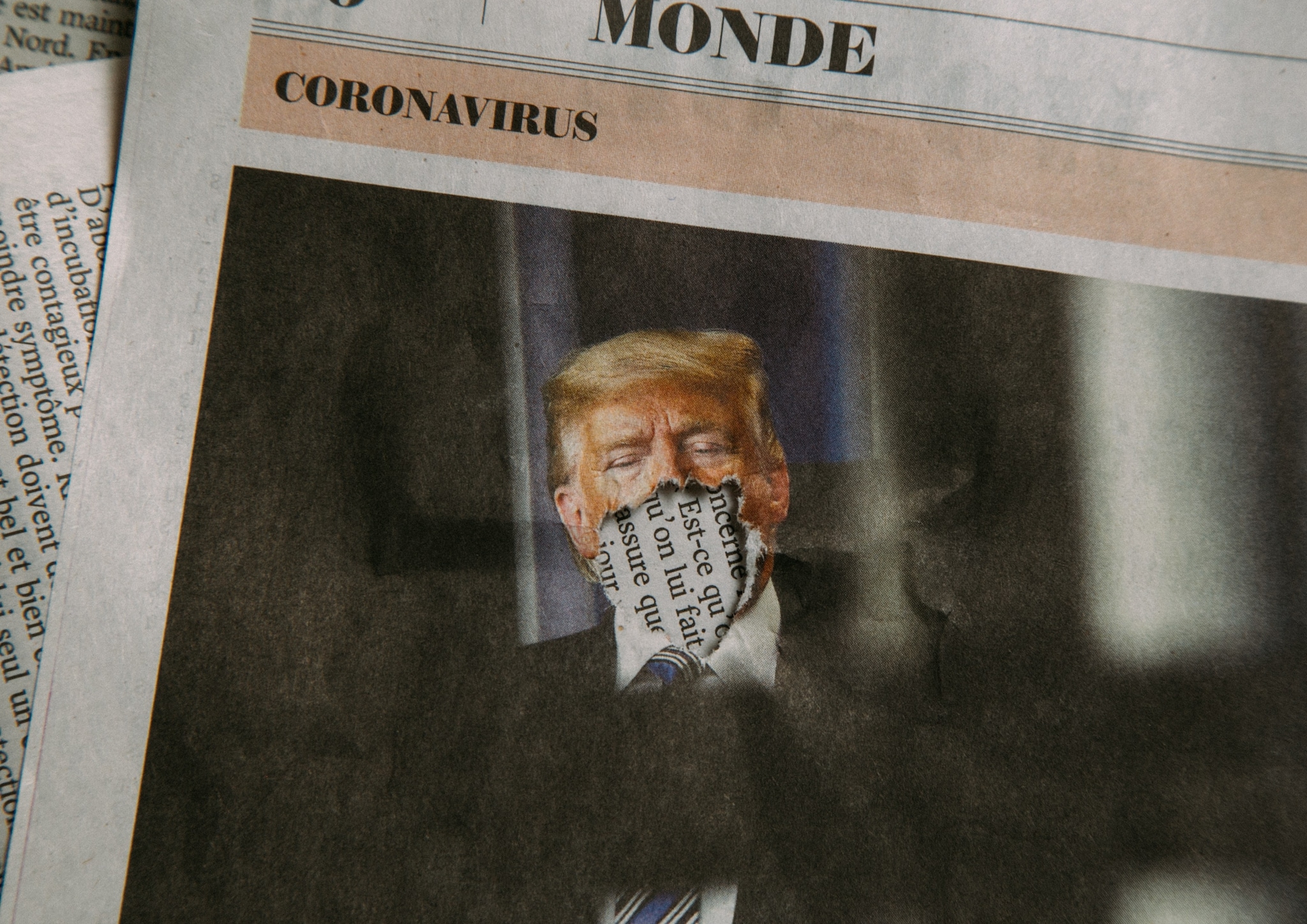 Donald Trump blokkeren is nog geen censuur. Foto: Charles Deluvio (Unsplash)