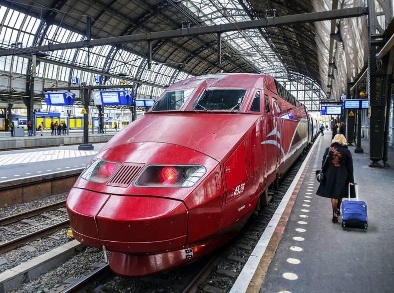 De problemen voor Thalys deden zich voor op trajecten in alle landen waarin het rijdt (Nederland,België, Frankrijk en Duitsland). Zodra corona opdook, gingen mensen minder reizen. Foto: Shutterstock