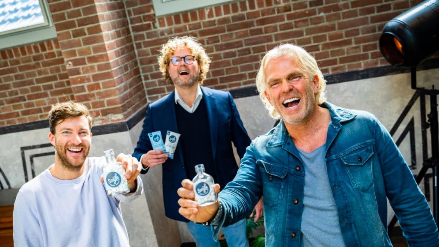 Smyle-ondernemers Roger Nefkens, Dennis Kamst en Almar Fernhout.