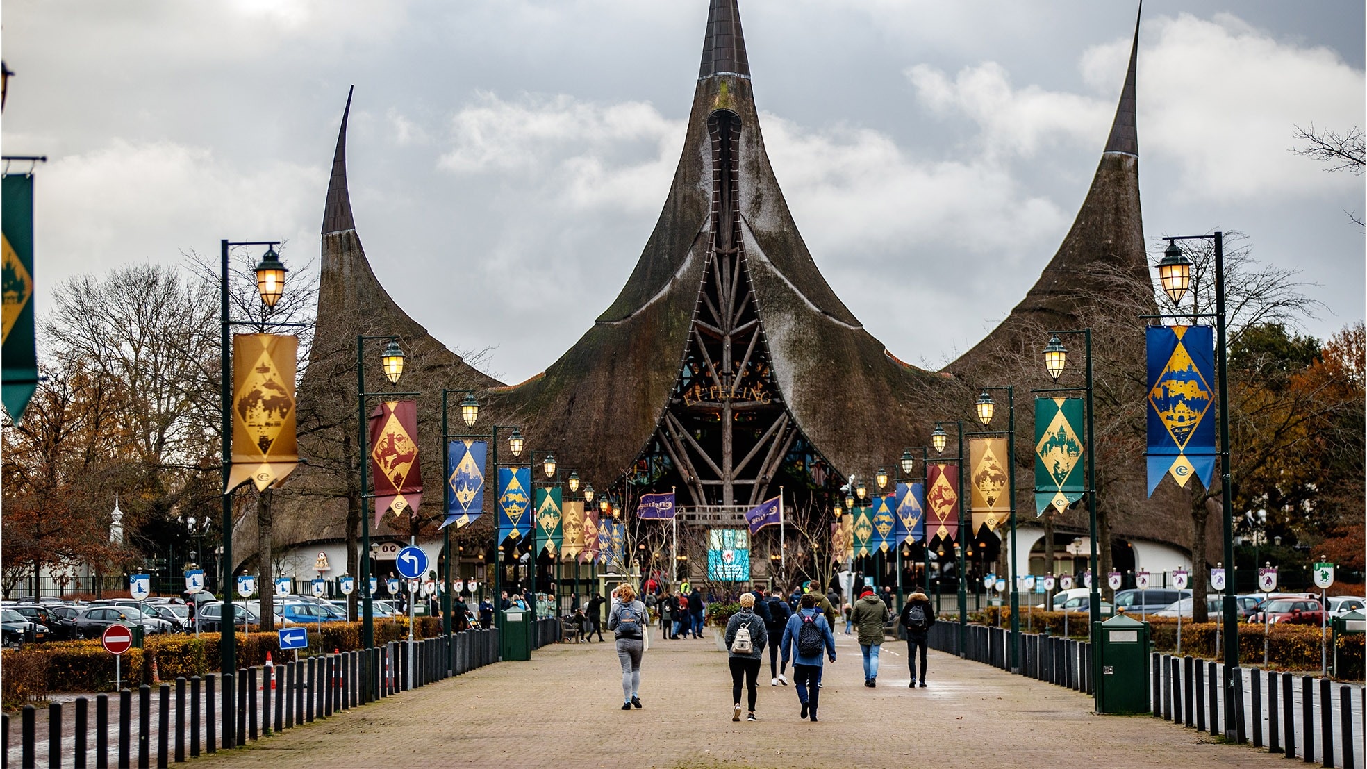 De Efteling vlak voor de meest recente lockdown. Foto: ANP
