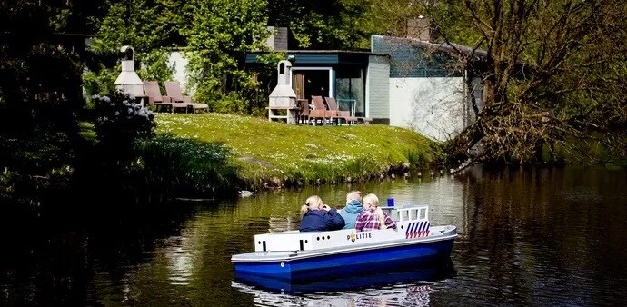 Bungalows in vakantiepark Center Parcs de Eemhof. Foto: ANP XTRA