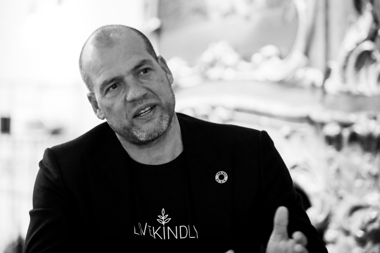 Livekindly-voorman Kees Kruythoff: ,,,We zijn niet the Livekindly company, maar het Livekindly collective. Een collectief van founders, entrepreneurs en wereldleiders die het verschil willen maken."